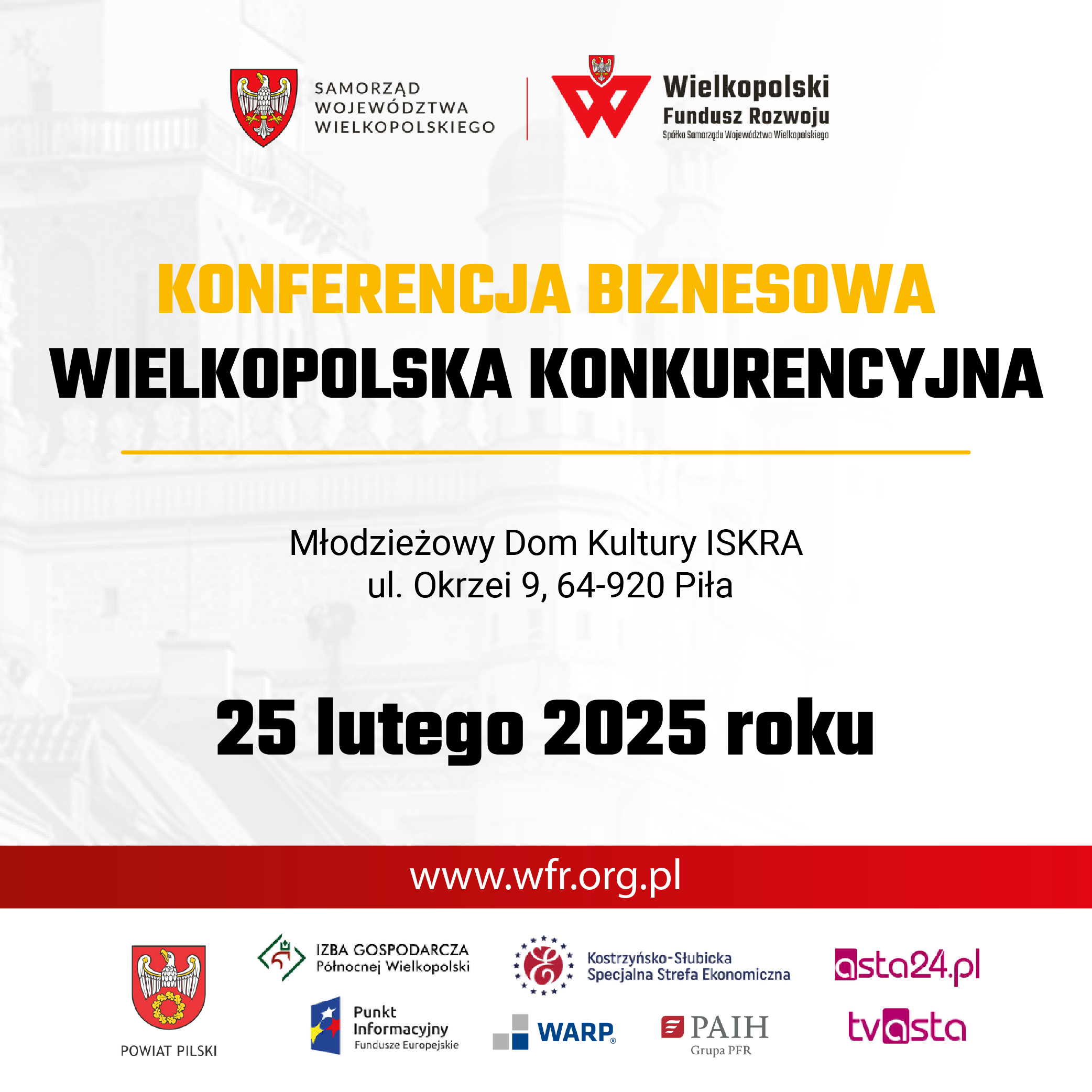 Konferencja biznesowa WIELKOPOLSKA KONKURENCYJNA