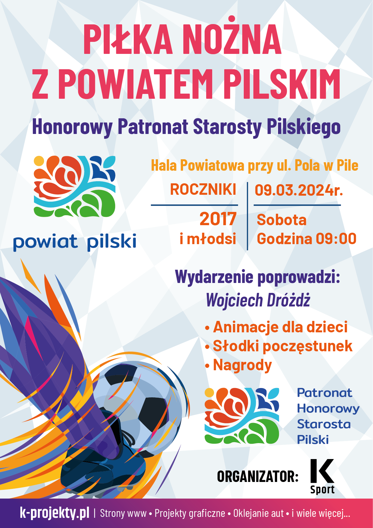 Piłka nożna z Powiatem Pilskim