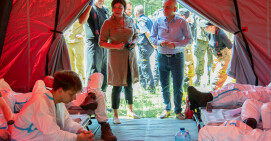 Ćwiczenia służb z ochrony ludności i obrony cywilnej