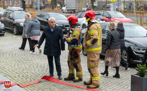 Ćwiczenia ewakuacyjne w Starostwie Powiatowym