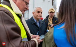 Ćwiczenia ewakuacyjne w Starostwie Powiatowym