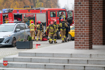 Ćwiczenia ewakuacyjne w Starostwie Powiatowym