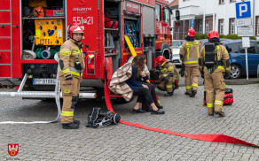 Ćwiczenia ewakuacyjne w Starostwie Powiatowym