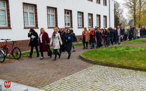 Ćwiczenia ewakuacyjne w Starostwie Powiatowym