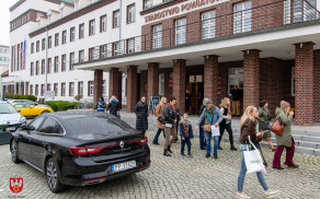 Ćwiczenia ewakuacyjne w Starostwie Powiatowym