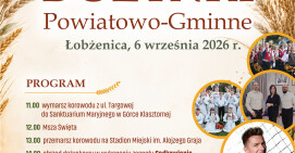 Dożynki Powiatowo-Gminne odbędą się w Łobżenicy!