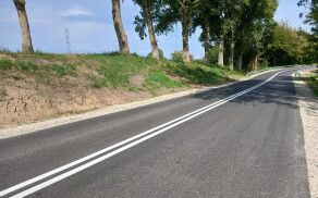 Rozbudowa drogi Liszkowo - Glesno zakończona