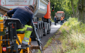 Blisko finału przebudowy drogi powiatowej Liszkowo – Glesno