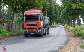 Blisko finału przebudowy drogi powiatowej Liszkowo – Glesno