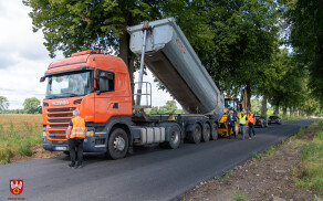 Blisko finału przebudowy drogi powiatowej Liszkowo – Glesno