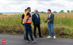 Blisko finału przebudowy drogi powiatowej Liszkowo – Glesno