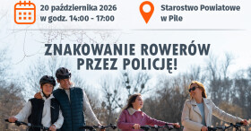Piknik ze znakowaniem rowerów. Zapras...