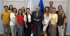 Wizyta partnerów ze Słowacji. Erasmus+ dla zdrowia psychicznego uczniów