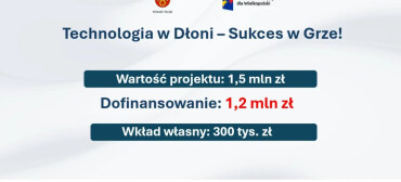 Rozpoczynamy realizację projektu „Tec...