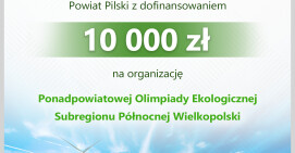Powiat z dofinansowaniem na Olimpiadę Ekologiczną