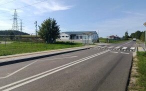 Bezpieczniej dla pieszych w Krzewinie