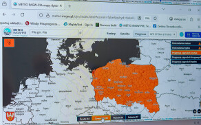 Uwaga, marznące opady. Lekcje w trybie zdalnym!