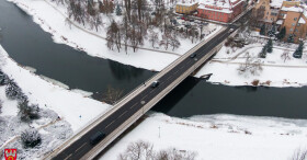 Most Bolesława Krzywoustego w Pile mo...