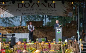 Uroczyste Dożynki w Łobżenicy - gminne, powiatowe i diecezjalne