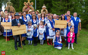 Uroczyste Dożynki w Łobżenicy - gminne, powiatowe i diecezjalne