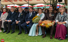 Uroczyste Dożynki w Łobżenicy - gminne, powiatowe i diecezjalne
