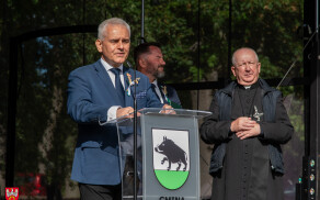 Uroczyste Dożynki w Łobżenicy - gminne, powiatowe i diecezjalne