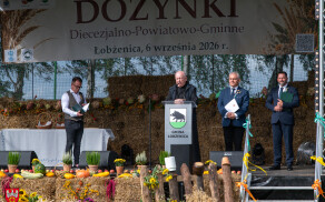 Uroczyste Dożynki w Łobżenicy - gminne, powiatowe i diecezjalne