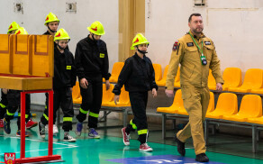 zawody w hali przy Bydgoskiej