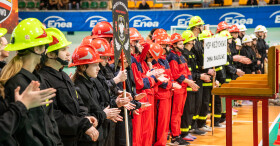 zawody w hali przy Bydgoskiej