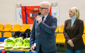 zawody w hali przy Bydgoskiej