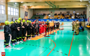 zawody w hali przy Bydgoskiej