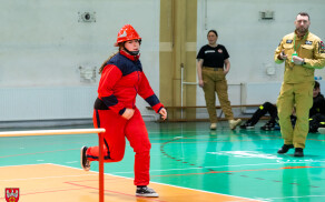 zawody w hali przy Bydgoskiej