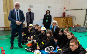 zawody w hali przy Bydgoskiej