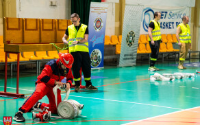 zawody w hali przy Bydgoskiej