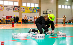 zawody w hali przy Bydgoskiej