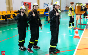 zawody w hali przy Bydgoskiej