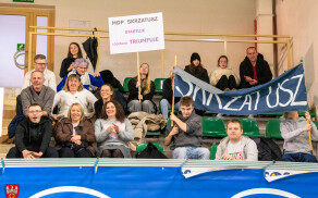 zawody w hali przy Bydgoskiej