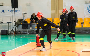 zawody w hali przy Bydgoskiej