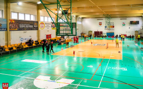 zawody w hali przy Bydgoskiej