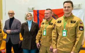 zawody w hali przy Bydgoskiej