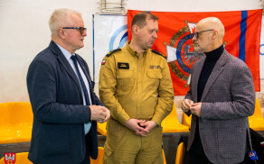 zawody w hali przy Bydgoskiej