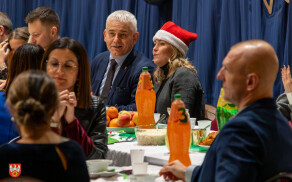 Wigilia w Młodzieżowym Ośrodku Wychowawczym w Łobżenicy