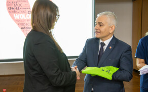 Wolontariusze asystentami pacjenta w pilskim szpitalu