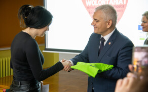 Wolontariusze asystentami pacjenta w pilskim szpitalu