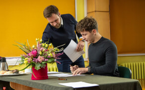 Wolontariusze asystentami pacjenta w pilskim szpitalu