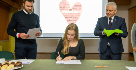 Wolontariusze asystentami pacjenta w pilskim szpitalu