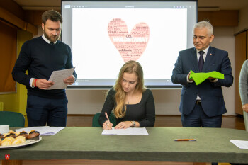 Wolontariusze asystentami pacjenta w pilskim szpitalu