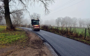 Modernizacja drogi w Chlebnie