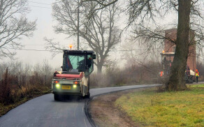 Modernizacja drogi w Chlebnie