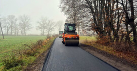 Modernizacja drogi w Chlebnie